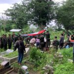 Dandim 0819 Pasuruan Pimpin Upacara Pemakaman Militer Kapten Inf Wawan Achyani