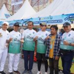 Usai Merumatta Half Marathon, Pj Gubernur NTB Semarakkan BBI Ite Begawe Fest dengan Senam dan Jalan Sehat