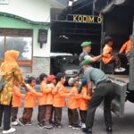 Keceriaan Anak-Anak TK Pertiwi Kunjungi Kodim 0707/Wonosobo, Kenal Dunia Militer Sejak Dini