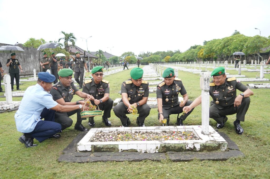 Peringati Hari Juang TNI AD ke 79, Kodam Udy Gelar Ziarah Rombongan