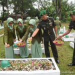 Kodim 1002/HST Gelar Upacara Ziarah dan Tabur Bunga Peringati Hari Juang TNI AD