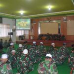 Do’a Peringati Hari Juang TNI -AD Ke-79 Tahun 2024 Bersama Prajurit Dan Pns Digelar Dimakodim 1006/Banjar