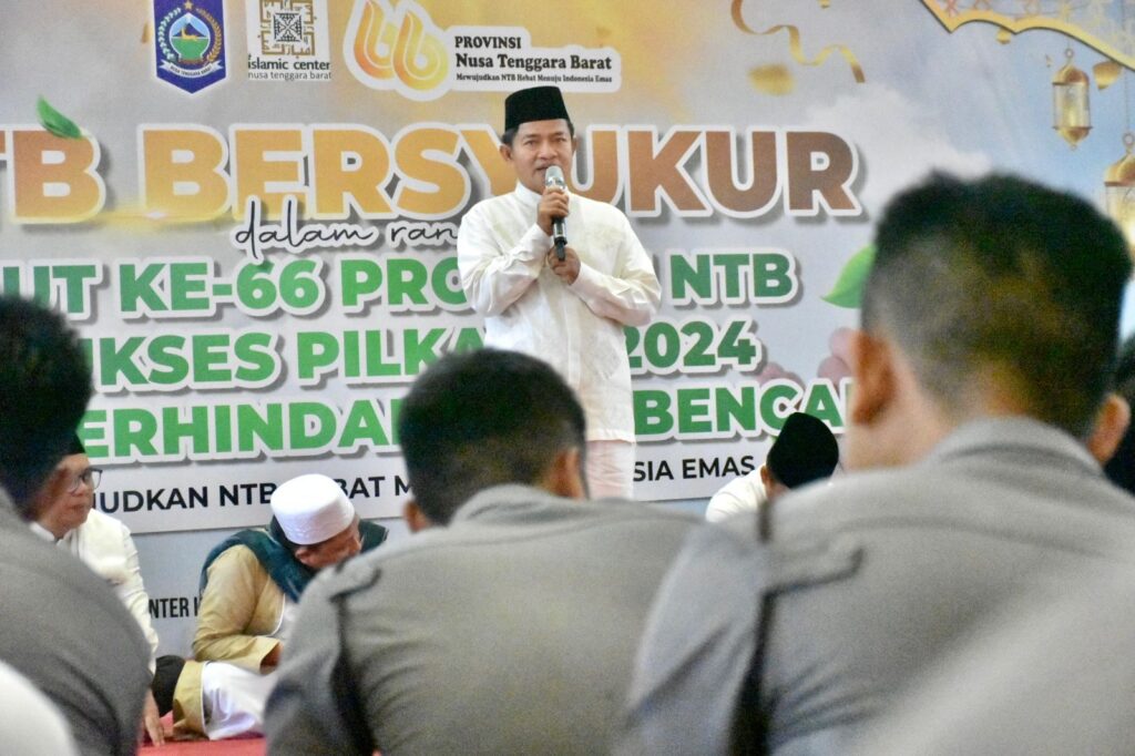 Rangkaian HUT ke-66, Pemprov NTB Adakan Tausiah NTB Bersyukur