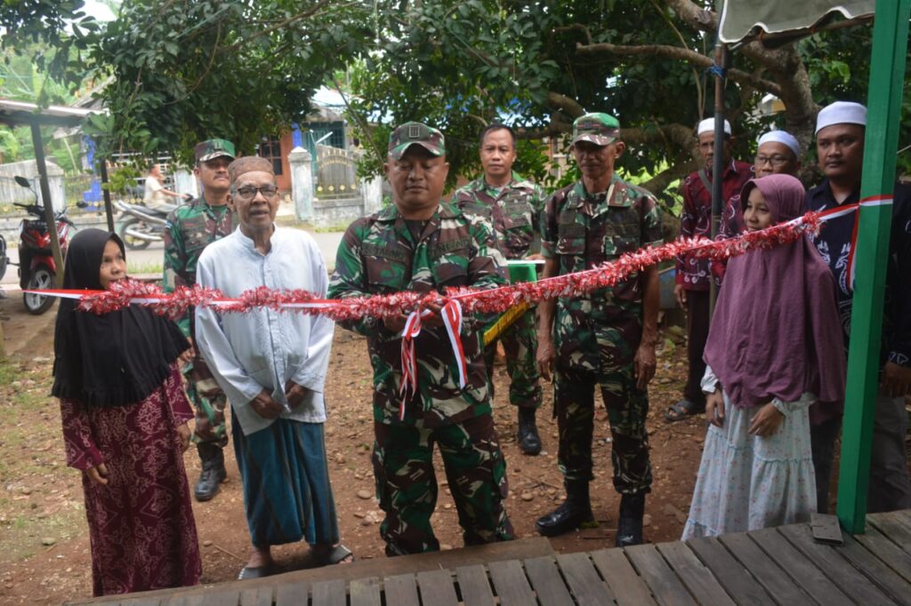 Babinsa ” Rehab RTLH Milik Warga Rampung 100 Persen 