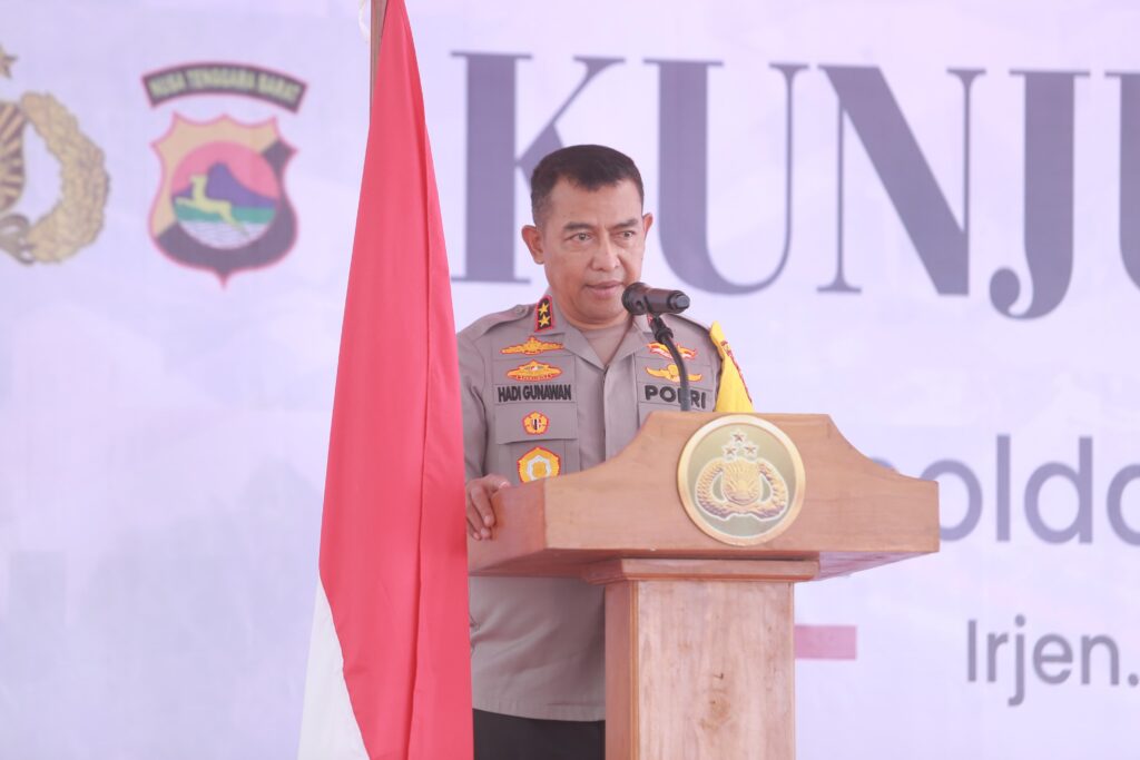 Kapolda NTB Kunker di Sumbawa Barat