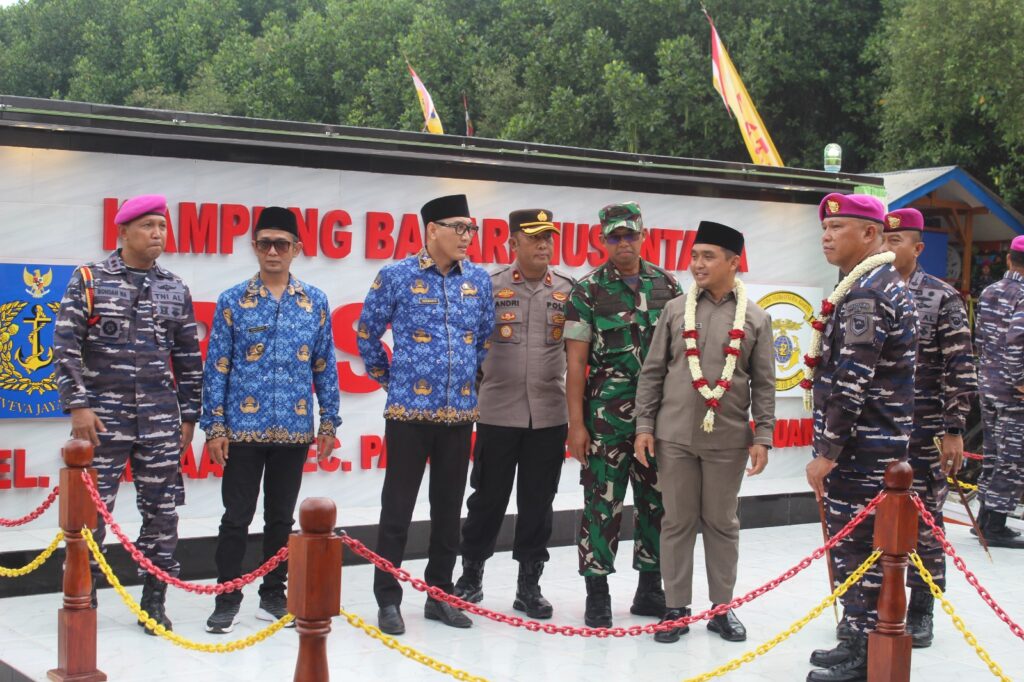 Dandim 0819 Pasuruan Hadiri Peresmian Kampung Bahari Nusantara