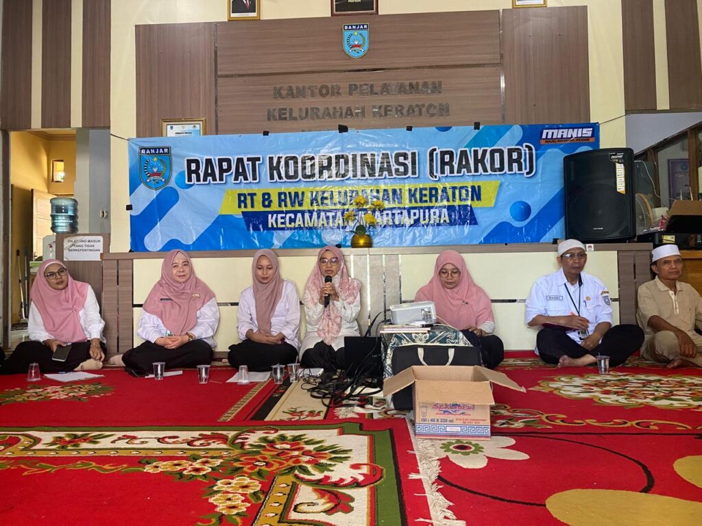 Sinergitas Tingkatkan Keamanan Dan Kesejahteraan Warga Babinsa Hadir Rakor RT / RW