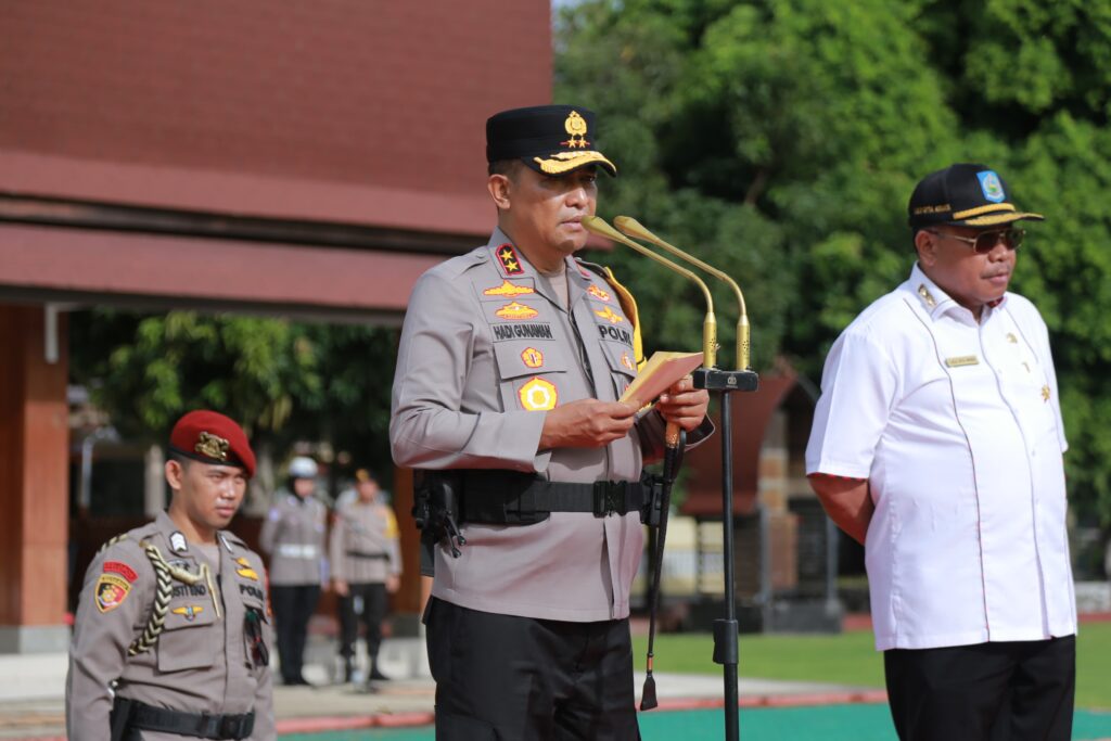 Polda NTB Gelar Apel Pasukan Pengamanan Nataru