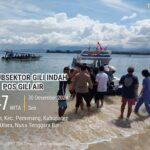 Seorang Wisatawan Lokal Ditemukan Mengapung di Perairan Gili Air