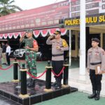 TNI-Polri Siap Amankan Perayaan Tahun Baru 2025 di Hulu Sungai Tengah