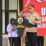 Kapolres Lombok Utara Pimpin Upacara Korp Rapor