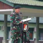 Tanamkan Semangat dan Disiplin Kepada Prajurit, Melalui Upacara Bendera Pertama di Tahun 2025