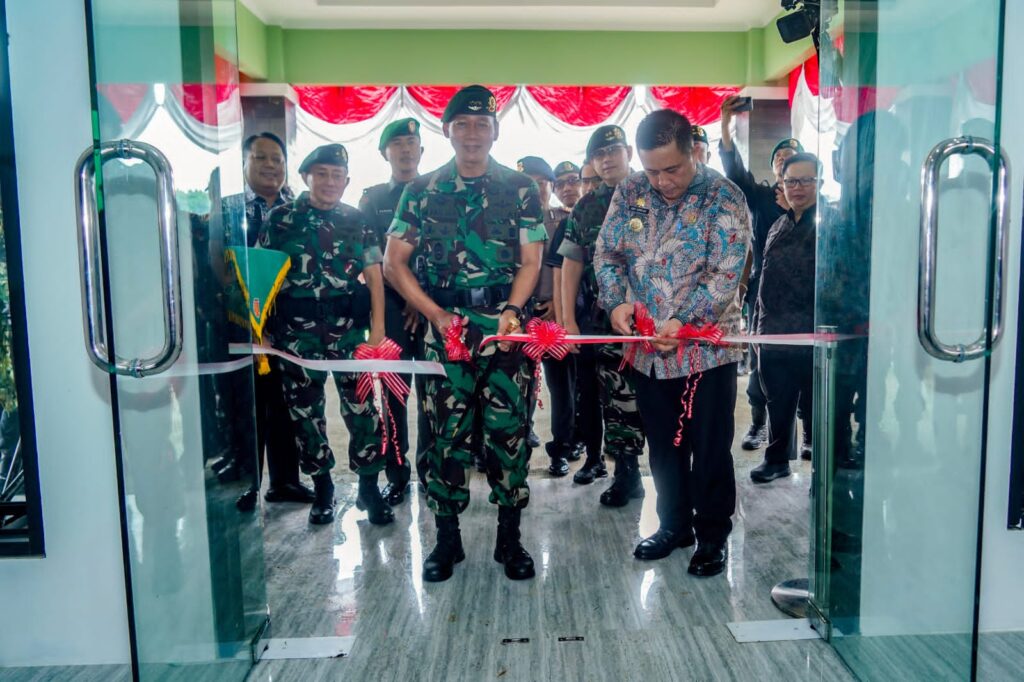 Pangkostrad Bersama Pj. Bupati Bekasi Resmikan Pembangunan Yontaipur Kostrad