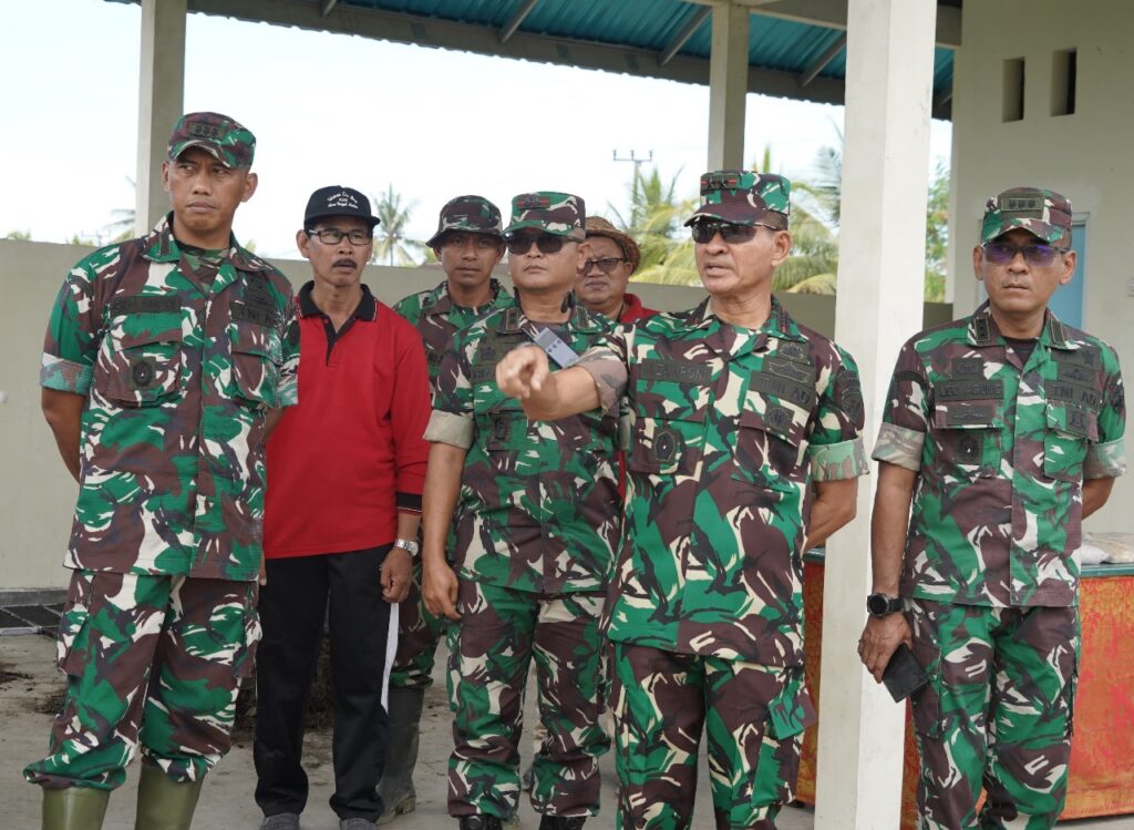 Pangdam Zamroni Tinjau Sumur Bor di Tabanan