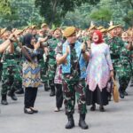 Yonarmed 12 Kostrad Terima Kunjungan Kerja Danpussenarmed TNI AD