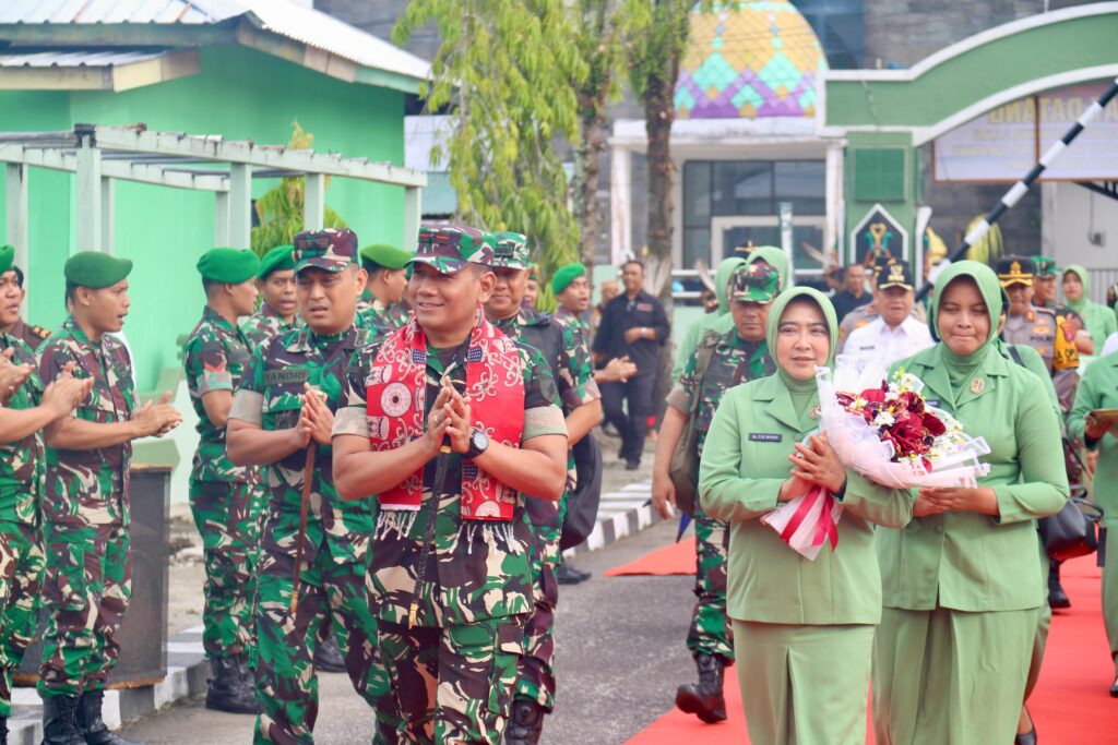 Komandan Korem 102/Pjg Laksanakan Kunjungan Kerja Di Kodim 1015/Sampit