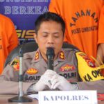 Kapolres Lombok Utara Pimpin Jumpa Pers Perdana Ungkap Kasus Narkoba dan Curat