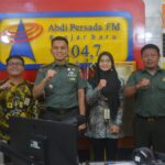 Bincang Santai Bersama Radio Abdi Persada Banjarbaru   ” Dandim 1006/Banjar Ajak Pemuda Banua Gratis Menjadi Prajurit TNI -AD 