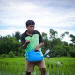 Dukung Ketahanan Pangan Nasional, Lapas Lombok Barat Lakukan Pemupukan Tanaman Padi