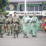 Pangdivif 1 Kostrad Pimpin Sertijab Kasdivif 1 Kostrad