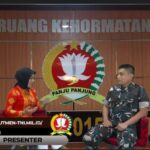 Komandan 1015/Sampit Via Podcast RGS Sosialisasikan Penerimaan Prajurit TNI AD