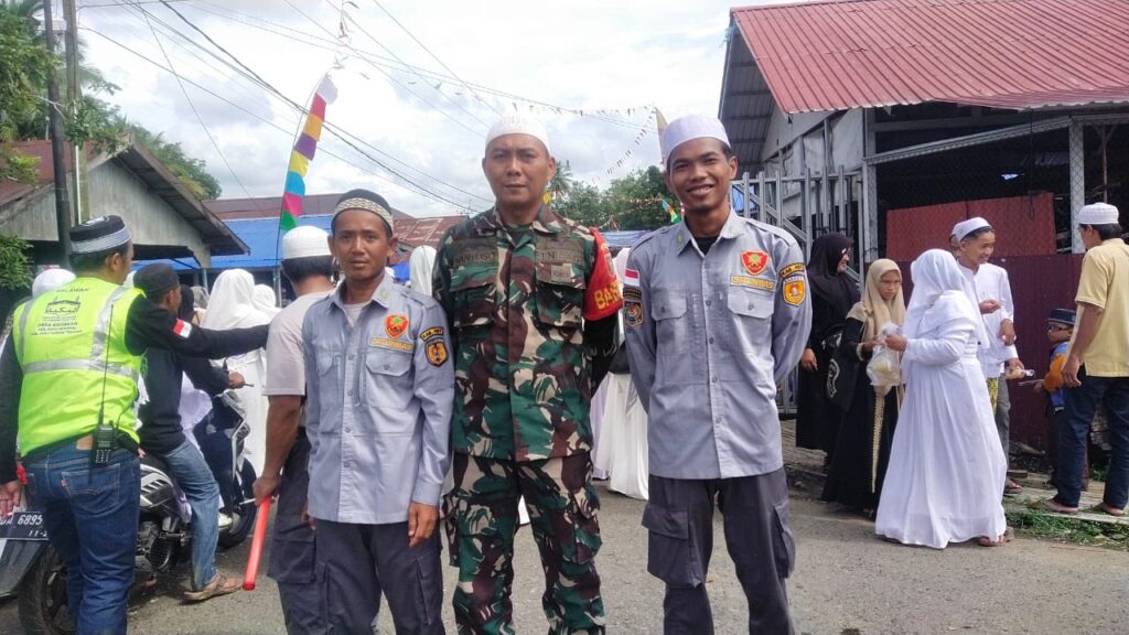 Kodim1002: TNI-Polri dan Masyarakat Bersatu Jaga Keamanan Peringatan Isra Mi’raj dan Haul Guru Sekumpul