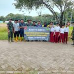 Upaya Koramil Simpang Empat Bersama Aparat Desa Dan Warga” Tanam Pohon Produktif Untuk Warga 