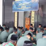 Membangun Mental Tangguh, Prajurit Beserta Persit Kodim 0808 Peringati Isra’ Mi’raj Di Masjid Al-Ikhlas Blitar