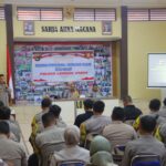 Perkuat Keamanan Bersama, Polres Lombok Utara Gelar Sosialisasi Pemolisian Masyarakat.