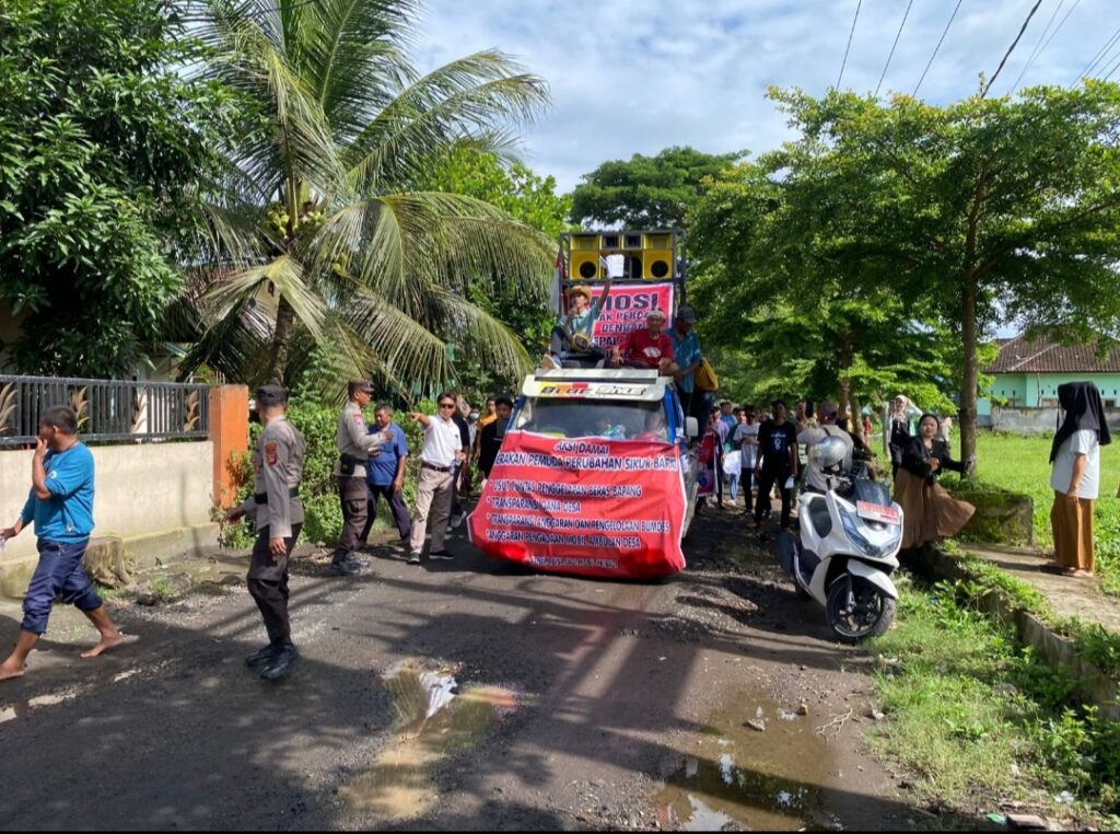 Kepolisian Resor Lombok Timur Amankan Aksi Unjuk Rasa di Desa Sikur Barat