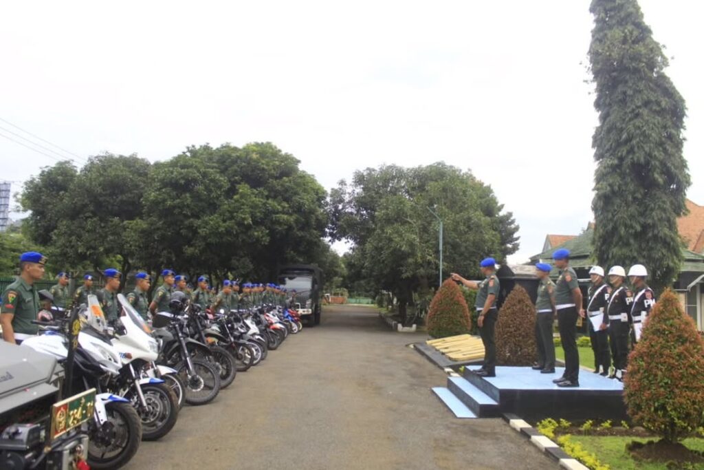 Denpom Divif 2 Kostrad Gelar Apel Pemeriksaan untuk Tegakkan Disiplin