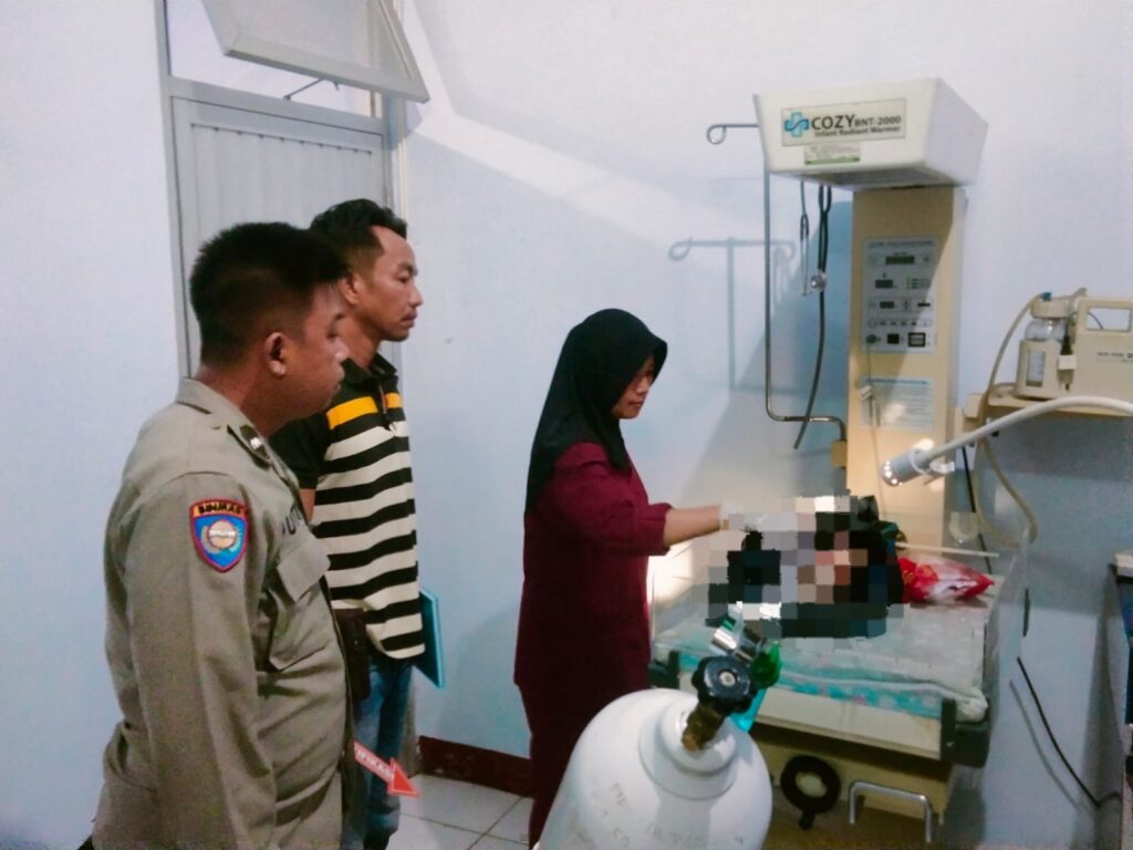 Polres Loteng Amankan Terduga Pelaku Pembuangan Bayi di Kopang.