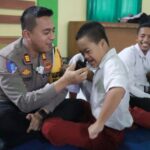 Operasi Keselamatan Rinjani 2025, Sat Lantas Polres Loteng Edukasi Siswa SLBN 1 Praya.