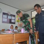 Kodim 1006/Banjar ” Louncing 1.100 Porsi MBG Di Enam Sekolah Kabupaten Banjar