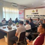 Polres Loteng Gelar Rakor Kesiapan Pengamanan Festival Bau Nyale 2025.