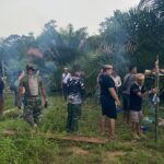 Ritual Adat di Laksanakan Masyarakat Kampung Laham, Demi Kelancaran Kegiatan TMMD