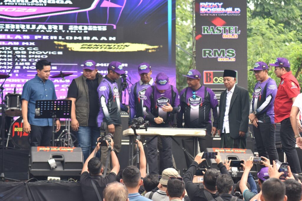 Dandim 0819 Pasuruan Hadiri Peresmian Sirkuit Motor Cross Putra Airlangga Rizqy Motorsport