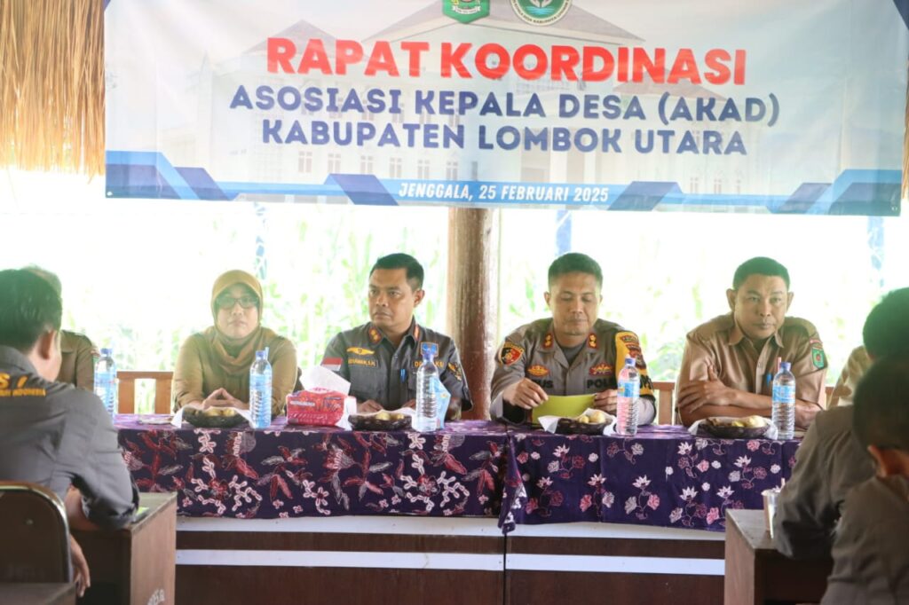 Kapolres Lombok Utara Hadiri Rakor AKAD Kabupaten Lombok Utara