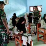 Babinsa Koramil 1015-03/MB Ketapang Dampingi Pendistribusian Makan Bergizi Gratis