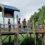 Ngabuburit Ala Satgas TMMD Kodim 1015/Sampit di Desa Tanjung Rangas 