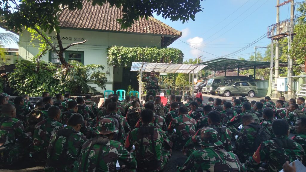 Prajurit Kodim 1606/Mataram Diuji Keterampilannya dalam UTP.