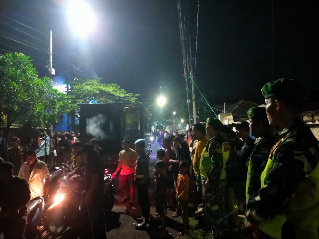 Ciptakan Kamtibmas Yang Kondusif, Kodim 0819/Pasuruan Dan Polres Kota Laksanakan Patroli Skala Besar