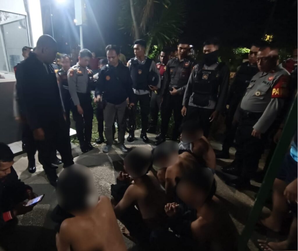 Kasat Lantas Polresta Mataram Pimpinan Pengaman 22 Pelaku Perang Sarung Saat Gelar KRYD Dini Hari 