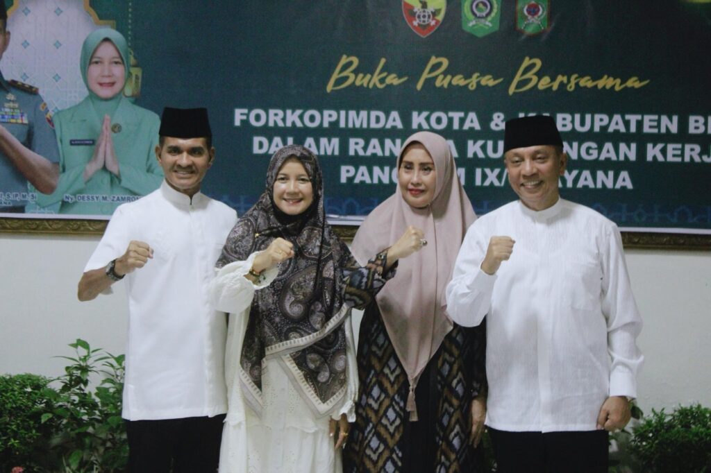 Pangdam IX/Udayana Jalin Silaturahmi dan Buka Puasa Bersama Forkopimda Kota & Kabupaten Bima