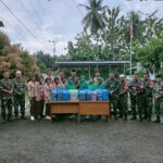 Berbagi Kebahagiaan Dibulan Suci, Koramil Awayan Bagikan Ratusan Takjil