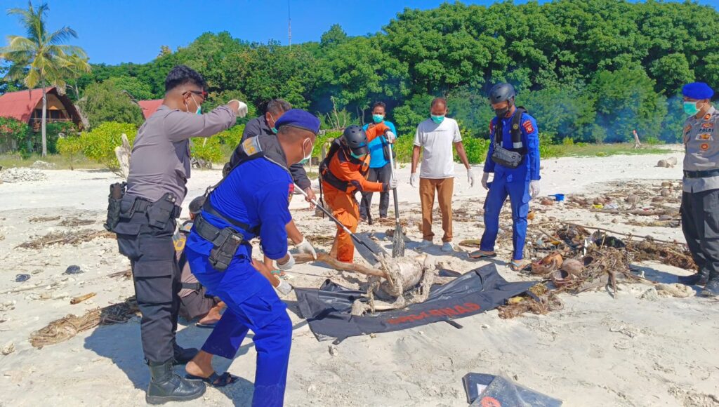 Mayat Tanpa Identitas Ditemukan di Pesisir Gili Nanggu, Polda NTB Lakukan Penyelidikan