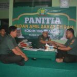 Kodim 1006/Banjar Buka Penerimaan Zakat Melalui Panitia Badan Amil Zakat Fitrah 1446 H