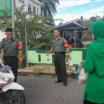 Wujud Kepedulian TNI, Kodim 1002/HST Bagikan Takjil Gratis