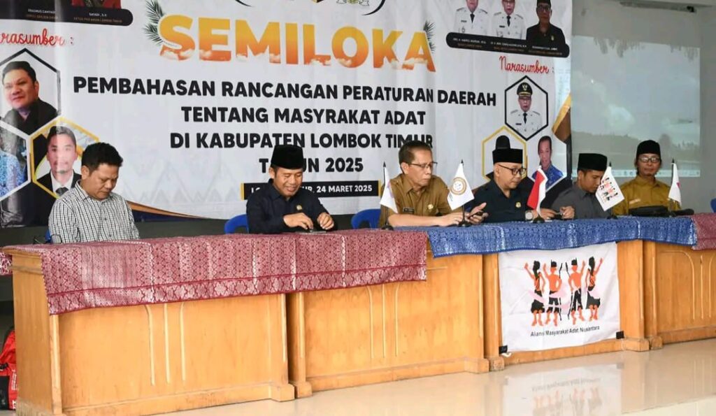 Wabup Lombok Timur Soroti Pentingnya Perda Masyarakat Adat, Lindungi dan Akui Hak Komunitas Adat