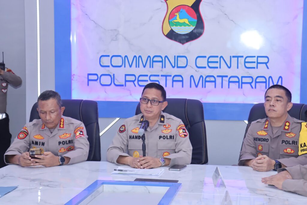 Polresta Mataram, Terima Kunjungan Tim Super Visi Mabes Polri, Tinjau Kesiapan Operasi Ketupat Rinjani 2025